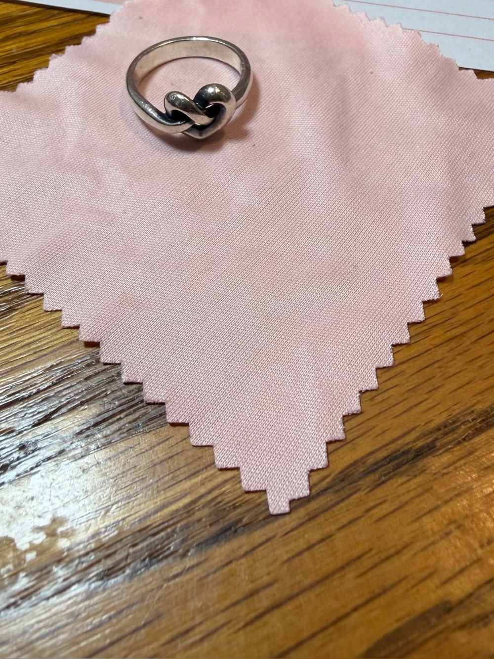 James Avery Sterling Delicate Knot Ring